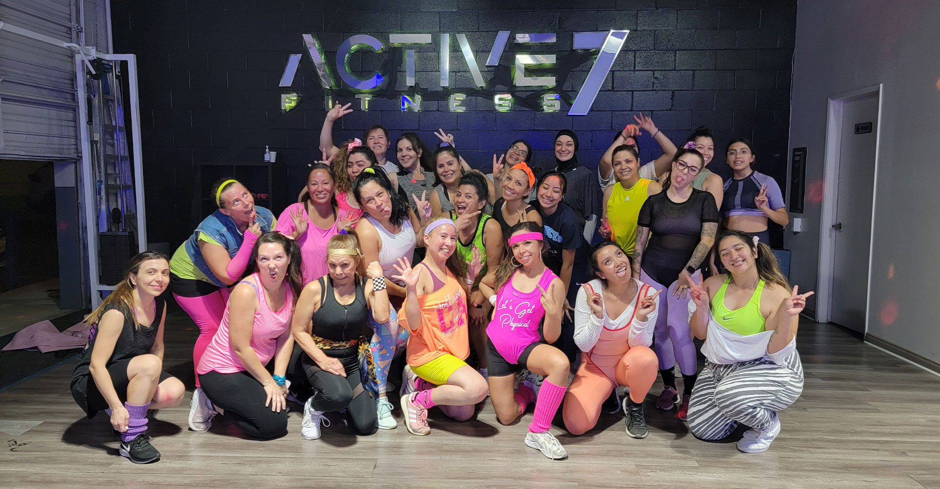 Active7 Fitness group class